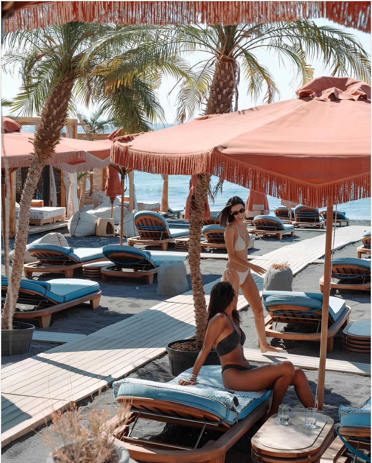 Frati Villas Beachfront Perissa Exterior foto