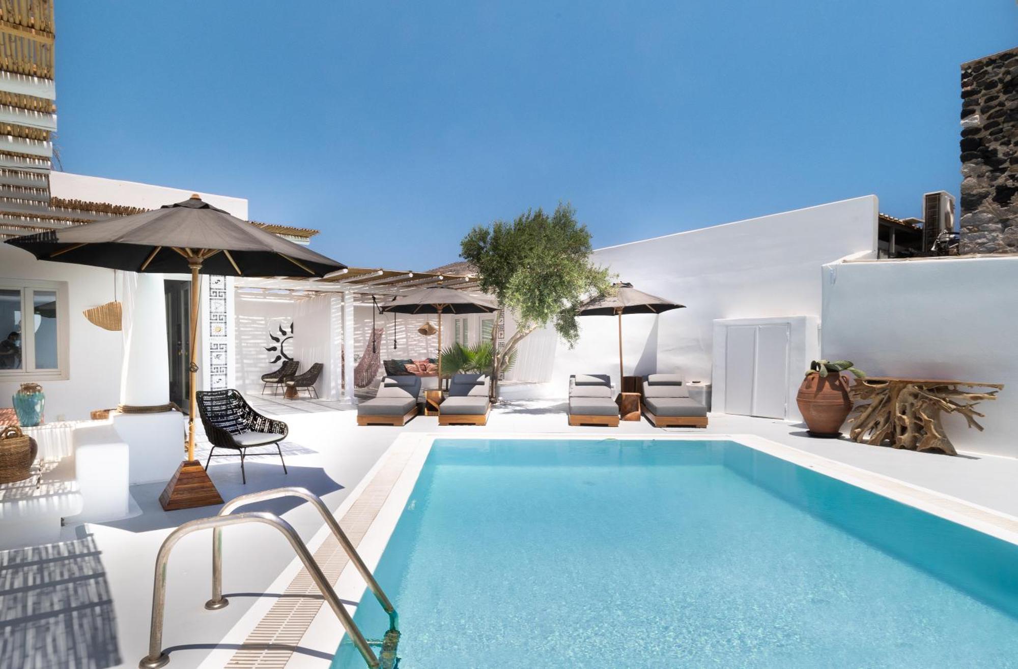 Frati Villas Beachfront Perissa Exterior foto