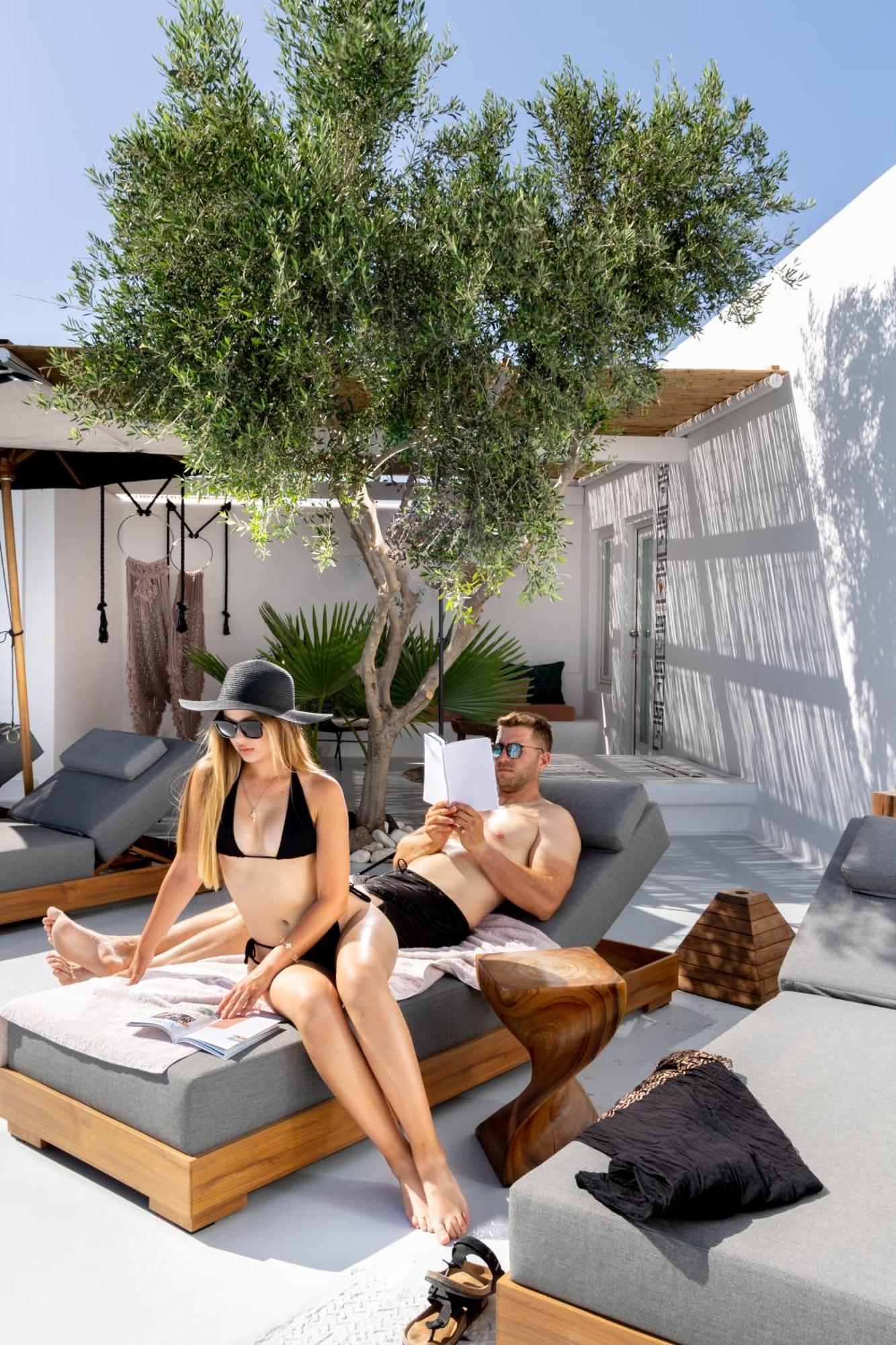 Frati Villas Beachfront Perissa Exterior foto